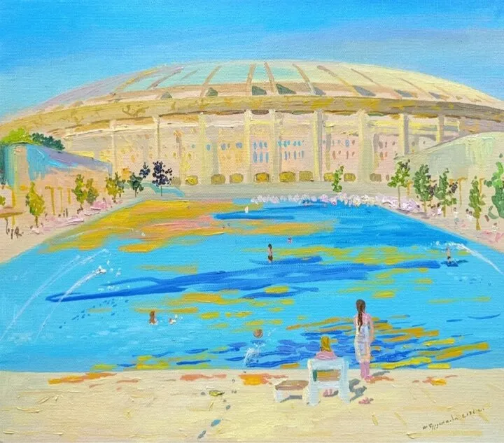 Лужники. Летний день